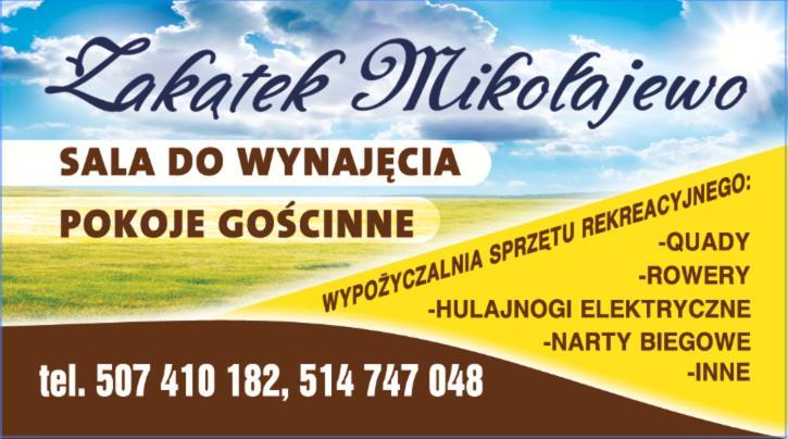 Zakatek Mikolajewo 14 Διαμέρισμα Εξωτερικό φωτογραφία